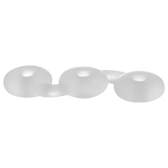 Perfect Fit Triple - penisring set - wit