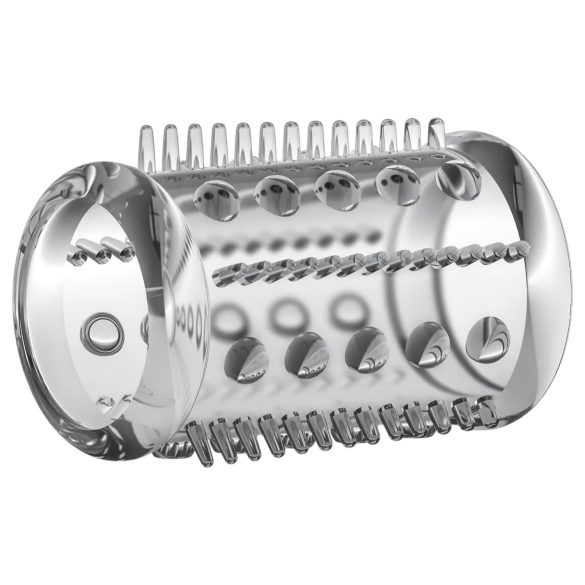 Stay Hard - penis sleeve met kleine noppen - transparant