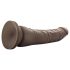 Dr. Skin 8,5 - levensechte dildo met zuignap - bruin (20,5cm)