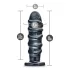 Blush Jet - XXL anale dildo (zwart)
