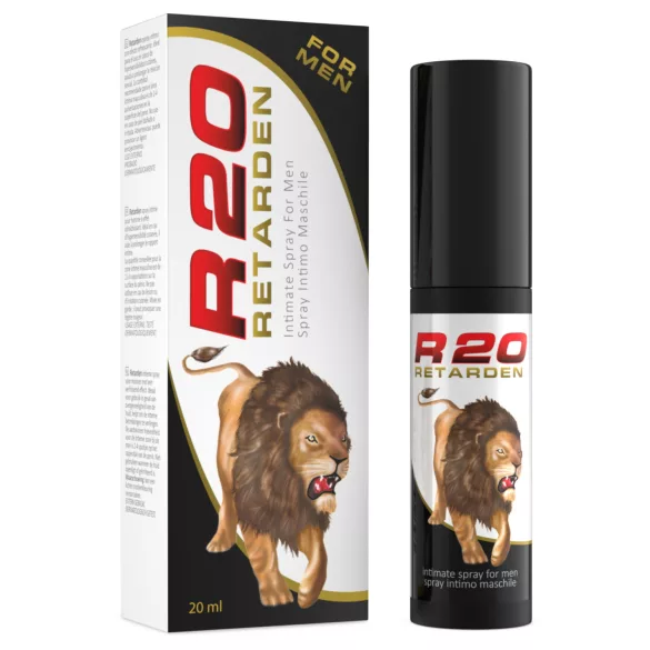 Intimateline R20 - verfrissende vertragerspray voor mannen (20 ml)