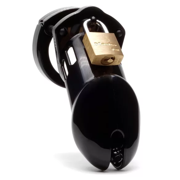 CB-6000 CB-X - penis kooi met slot - zwart
