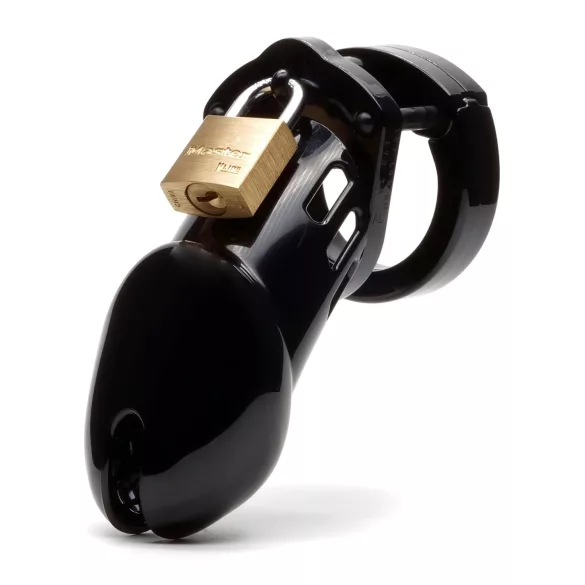 CB-6000 CB-X - penis kooi met slot - zwart
