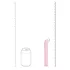 Loveline - G-punt glazen vibrator (roze)