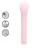 Loveline - glazen vibrator met bolvormige kop (roze)
