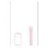 Loveline - glazen vibrator met bolvormige kop (roze)