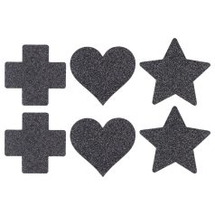 Le Désir - tepelstickers set - 3 paar - zwart