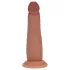 RealRock - realistische dildo met dubbele dichtheid (gebruind) - 15,5 cm