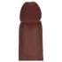 RealRock - realistische dildo met dubbele dichtheid (bruin) - 18,5 cm