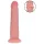 RealRock - realistische dildo met dubbele dichtheid (huidskleur) - 18,5 cm