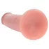 RealRock - realistische dildo met dubbele dichtheid (huidskleur) - 18,5 cm