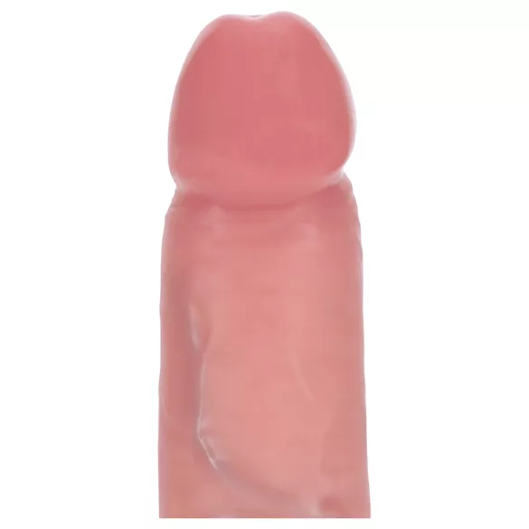 RealRock - realistische dildo met dubbele dichtheid (huidskleur) - 18,5 cm