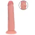 RealRock - dubbele dichtheid realistische dildo (huidskleur) - 20,5 cm
