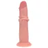 RealRock - dubbele dichtheid realistische dildo (huidskleur) - 20,5 cm