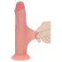 RealRock - dubbele dichtheid realistische dildo (huidskleur) - 20,5 cm