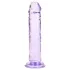 RealRock - realistische dildo met zuignap (paars) - 12,7 cm
