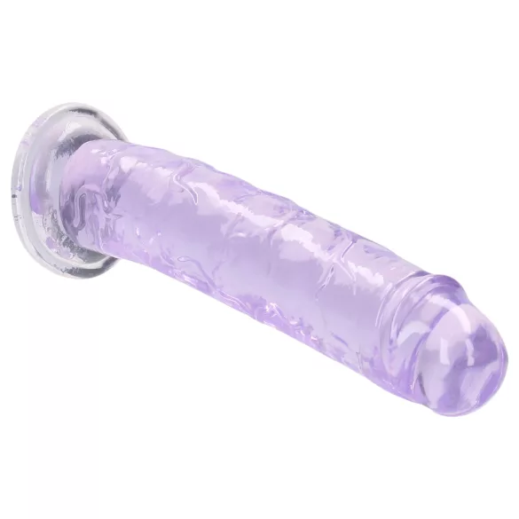 RealRock - realistische dildo met zuignap (paars) - 12,7 cm