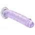 RealRock - realistische dildo met zuignap (paars) - 12,7 cm