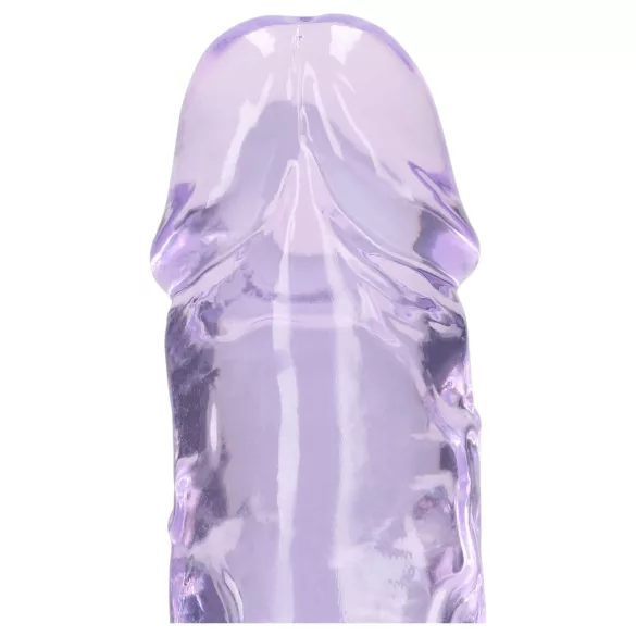 RealRock - realistische dildo met zuignap (paars) - 12,7 cm