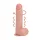 RealRock - draaiende vibrator - realistische huidkleur - 20,5 cm