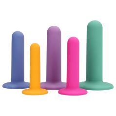 Loveline - dildo trainer set - 5 stuks - gekleurd