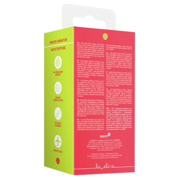 Loveline - vinger vibrator - stimulatie - rood