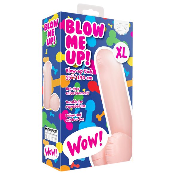 Blow Me Up - opblaasbare penis ballon - 140cm