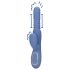 Loveline - verwarmende stoter vibrator (blauw)