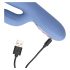 Loveline - verwarmende stoter vibrator (blauw)