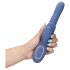 Loveline - verwarmende stoter vibrator (blauw)