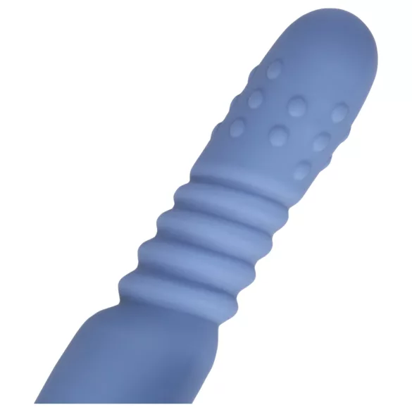 Loveline - verwarmende stootvibrator (blauw)
