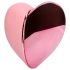 Loveline Tapping Heart - clitorisstimulator vibrator - oplaadbaar - roze