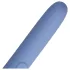 Loveline Travel - vibrator met glijmiddelreservoir - oplaadbaar - blauw