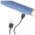 Loveline Travel - vibrator met glijmiddelreservoir - oplaadbaar - blauw