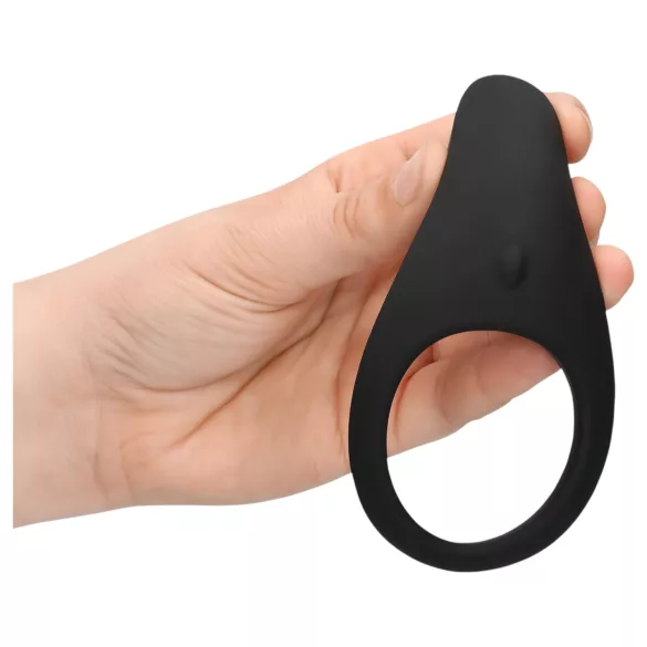 Loveline - vibrerende penis- en balring - oplaadbaar - zwart