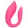 Loveline - oplaadbare koppel vibrator - afstandsbediening - silicone - roze