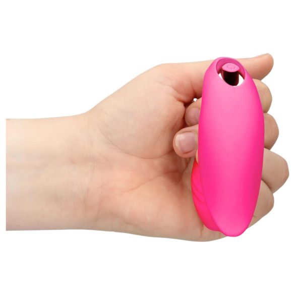 Loveline - oplaadbare koppel vibrator - afstandsbediening - silicone - roze