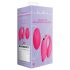 Loveline - oplaadbare koppel vibrator - afstandsbediening - silicone - roze