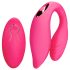 Loveline - oplaadbare koppel vibrator - afstandsbediening - silicone - roze
