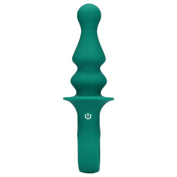 Loveline - Oplaadbare Anale Parel Vibrator (groen)