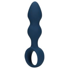 Loveline - anaal plug met trekkoord - klein (blauw)