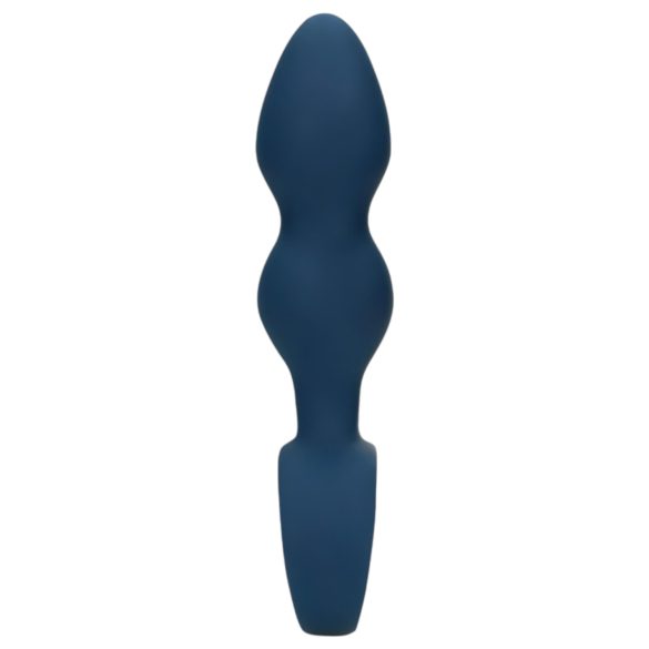 Loveline - anale dildo met ring - medium (blauw)