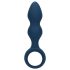 Loveline - anale dildo met ring - medium (blauw)