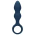 Loveline - anale plug met ring - groot - blauw
