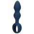 Loveline - anale plug met ring - groot (blauw)