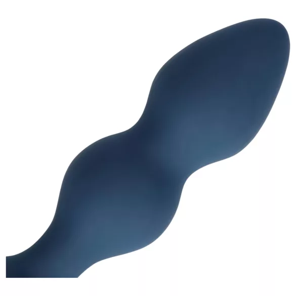 Loveline - anale plug met ring - groot - blauw