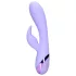 Loveline - rabbit vibrator met clitorisstimulator - oplaadbaar - paars