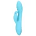 Loveline - vibrator met clitorisstimulator konijn - waterdicht - blauw