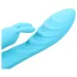Loveline - vibrator met clitorisstimulator konijn - waterdicht - blauw