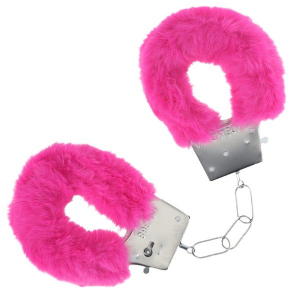 Ouch! - Pluche Handboeien (Roze)